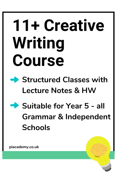 creative writing course 11