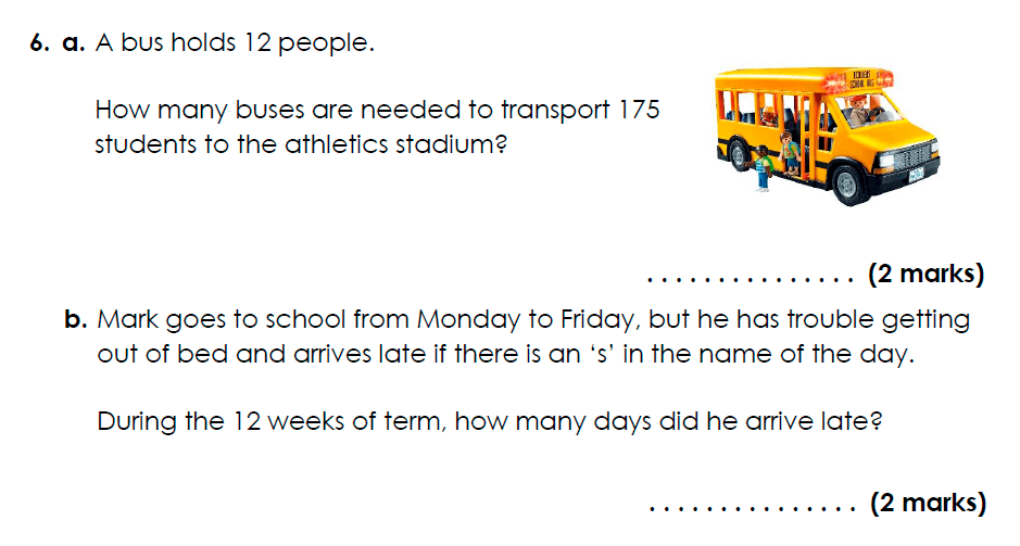 Bancroft’s School - 11 Plus Maths Sample Paper 2021 entry Question 07