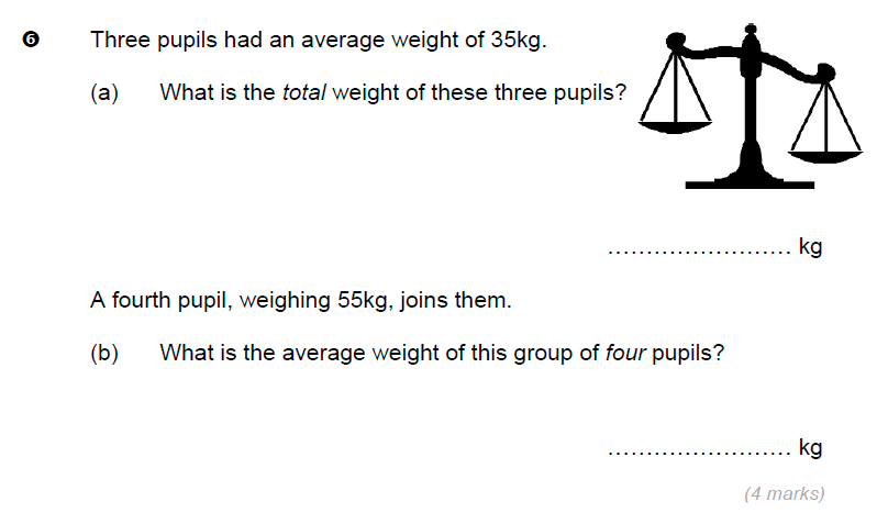 Brentwood school - 11 Plus Maths Sample Paper Question 06
