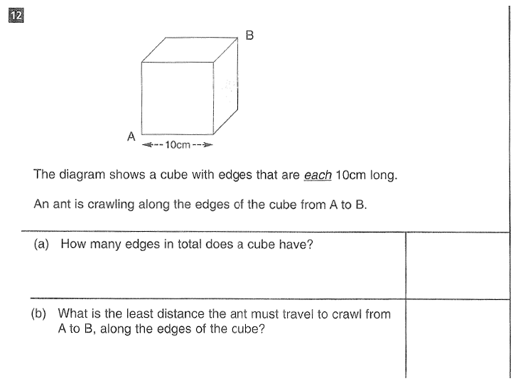 CSSE Maths 2016 Entry Question 19