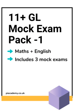 11 Plus GL Styles Mock Exam Pack 1