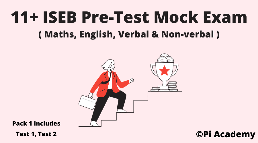 11 Plus ISEB Pre-Test Mock Exam Pack Product