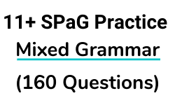 11 Plus SPaG Mixed Grammar Practice