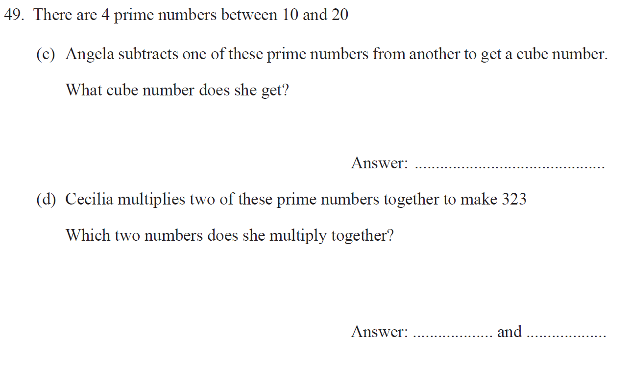 Group 1 Maths 2017 - Question 60