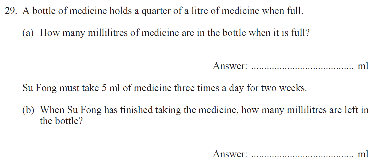 Group 2 Maths 2017 - Question 31