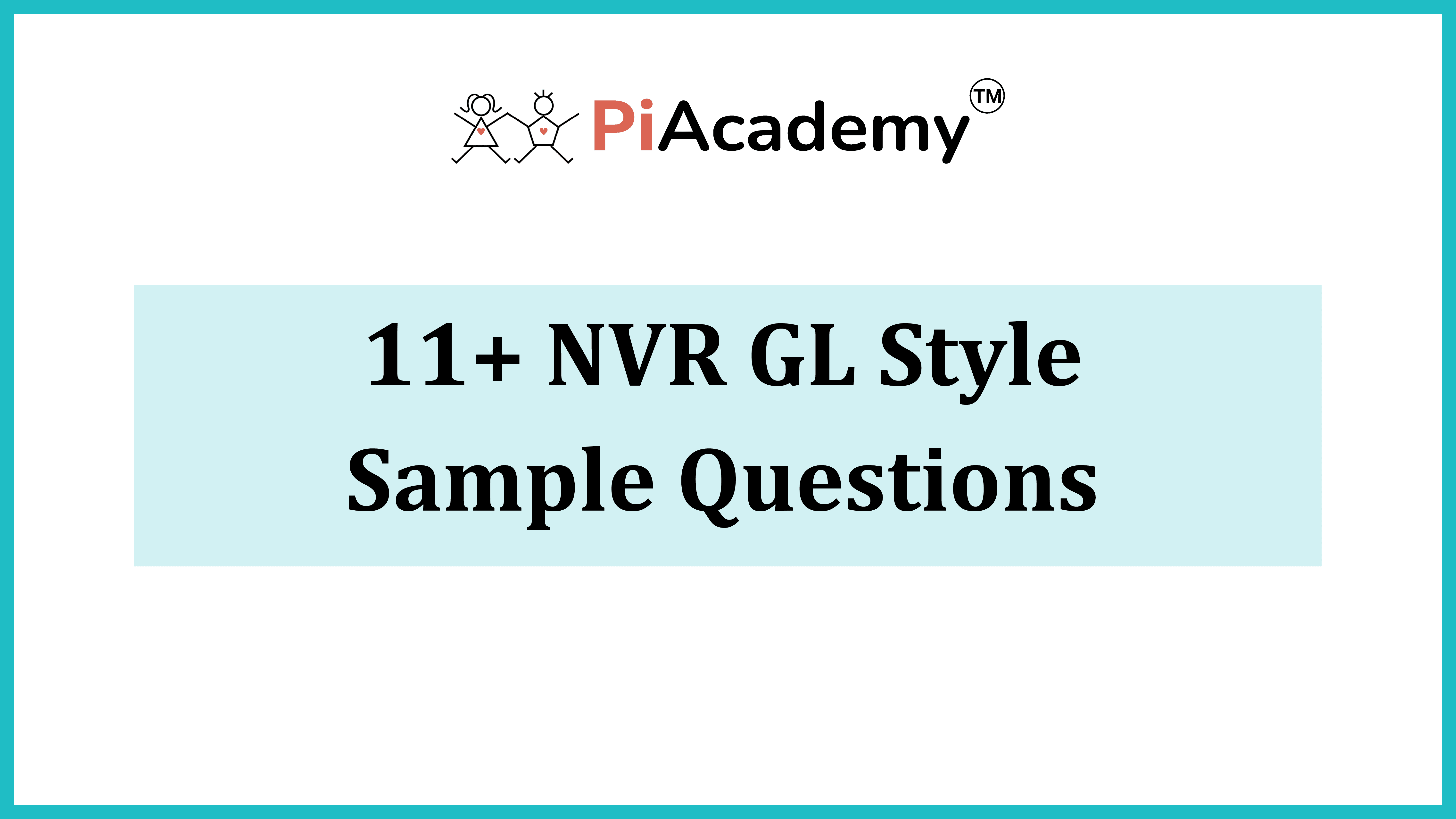 11+ GL Article NVR Title
