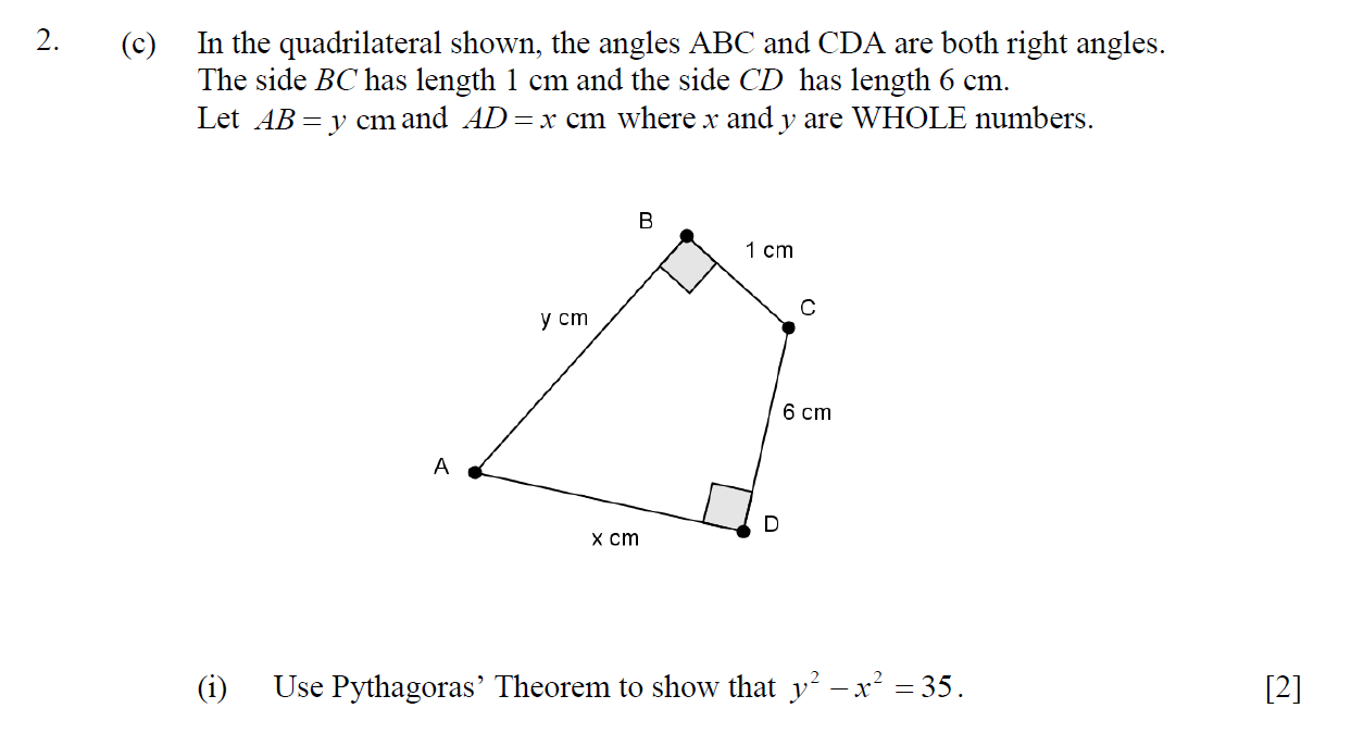 13+ Maths - Shapes - Scholarship Past Paper Questions | PiAcademy