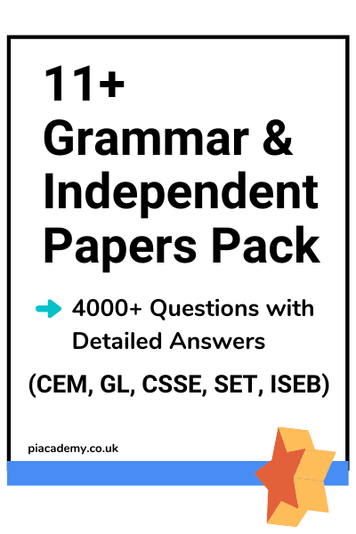 11 Plus Practice Papers Pack