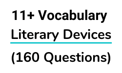 11+ Vocabulary - Literary Devices - Test Paper