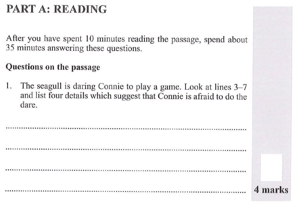 Group 1 2012 English Paper - Question 01