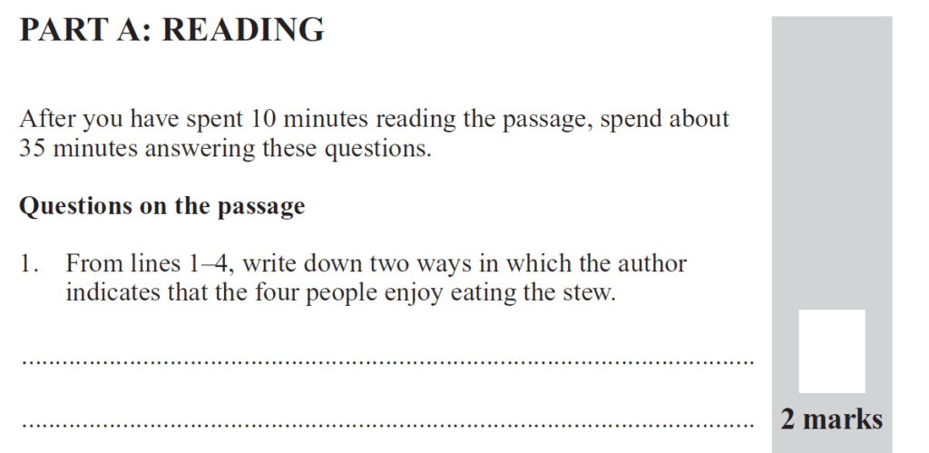 Group 2 2012 English Paper - Question 01