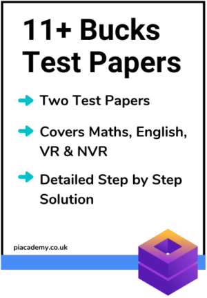 11 Plus Buckinghamshire 4 Practice Test Papers