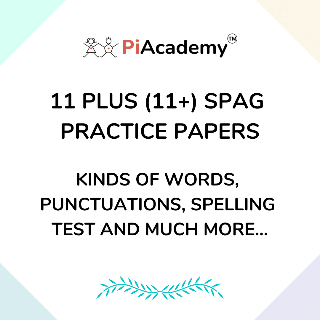 11 Plus (11+) SPaG Practice Papers | Detailed Answers