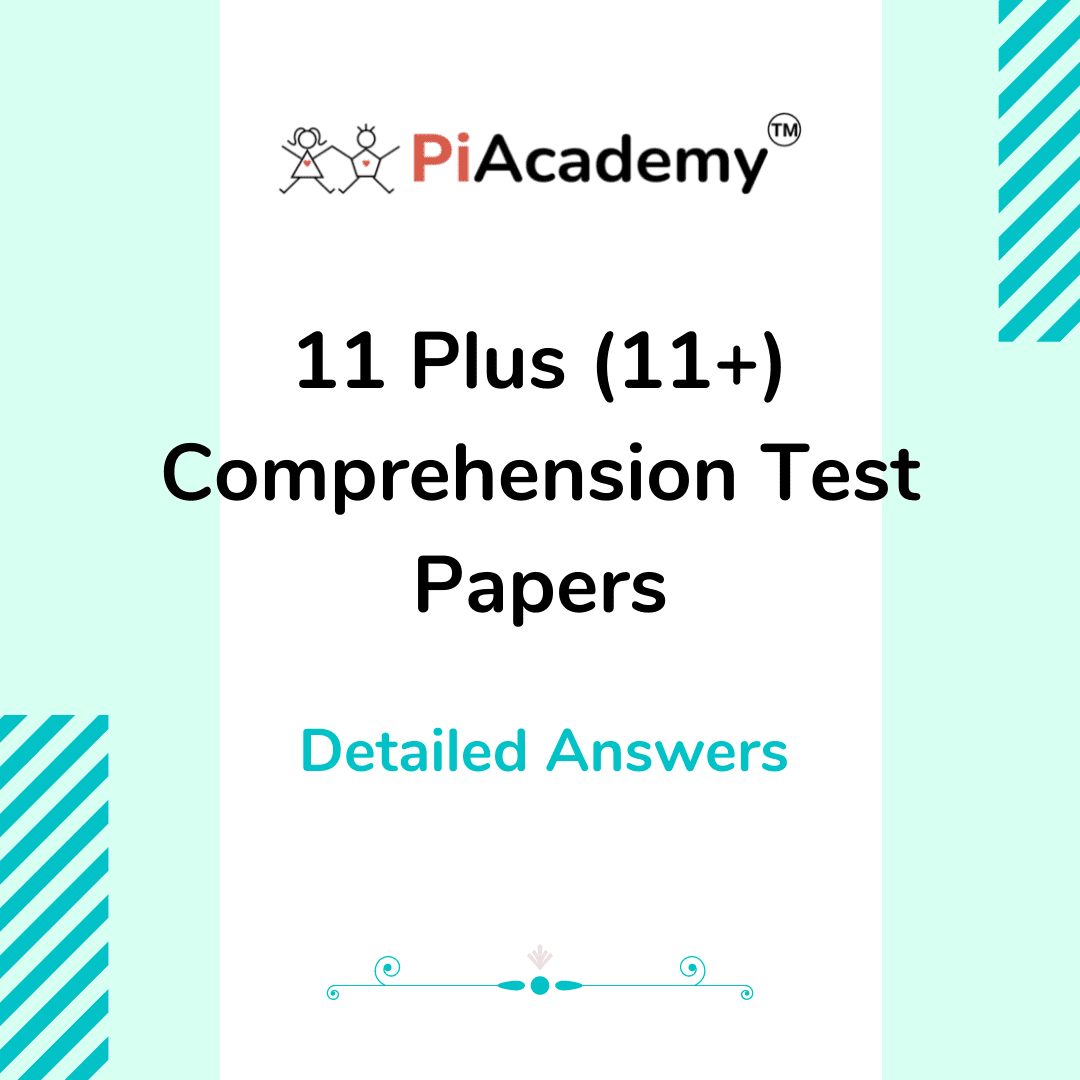 11 Plus (11+) Comprehension Test Papers | Answers with Hint & Highlights
