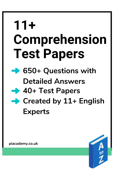 11+ Comprehension Test Papers with Detailed Answers