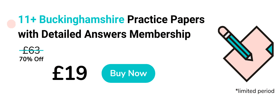 11+ Buckinghamshire Papers with Detailed Answers