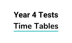 Year 4 Time Tables Tests