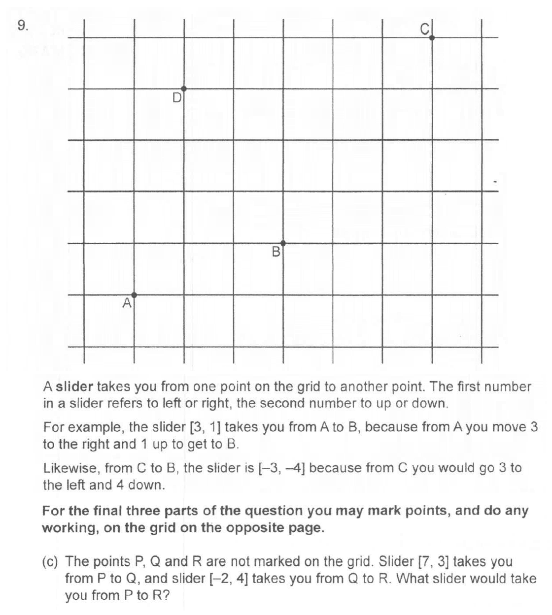 Question 21 - The Manchester Grammar School 11 Plus Entrance Examination Arithmetic Paper 2 2007