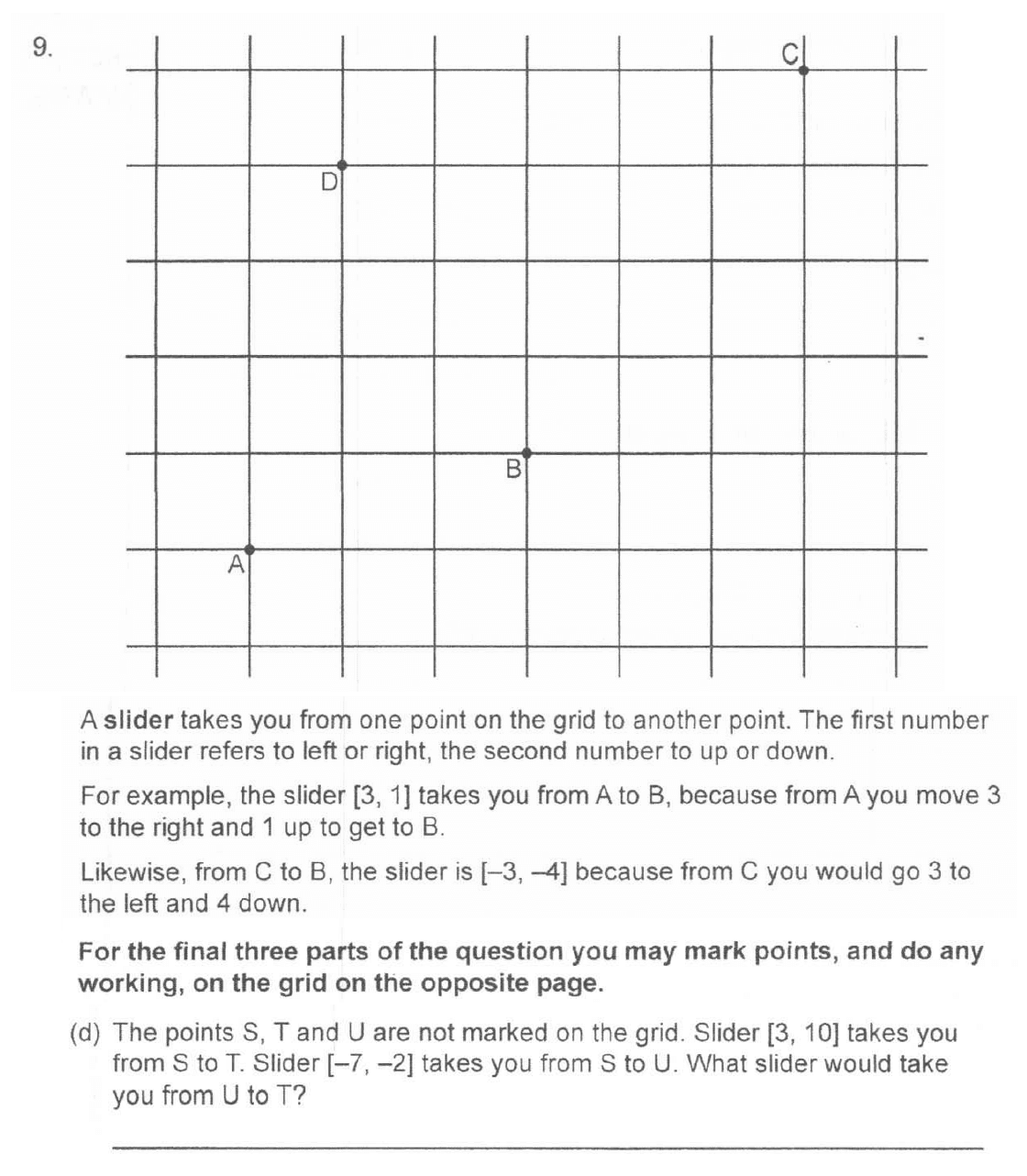 Question 22 - The Manchester Grammar School 11 Plus Entrance Examination Arithmetic Paper 2 2007