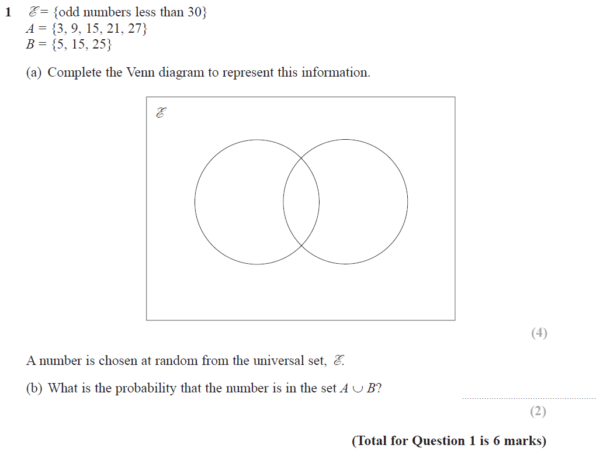 GCSE (9-1) Maths - Venn Diagrams - Past Paper Questions - Page 3 of 3 ...