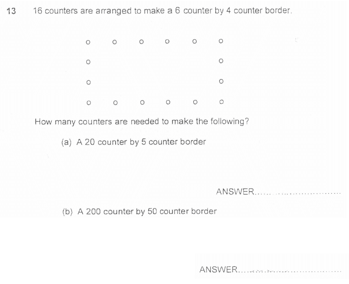 Question 14 - Forest School 11 Plus Maths Sample Entrance Examination