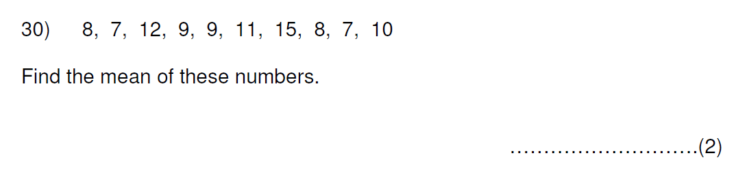 Question 43 - Kent College Canterbury 11 Plus Entrance Examination 2013