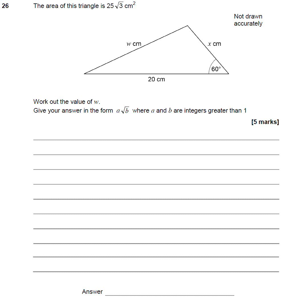 GCSE (9-1) Maths - Cosine Rule - Past Paper Questions | Pi Academy