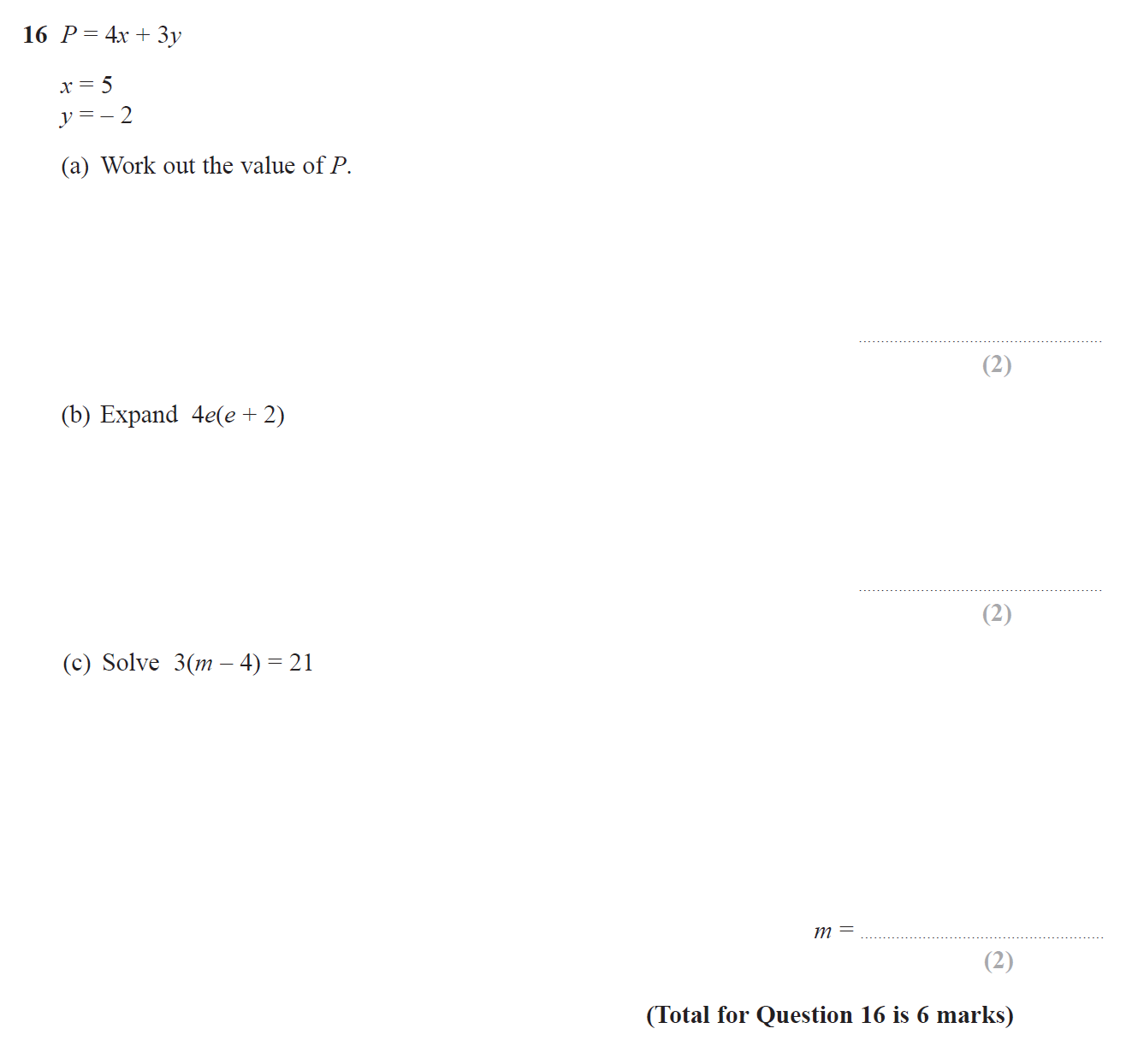 GCSE (9-1) Maths - Expanding Brackets - Past Paper Questions | Pi Academy