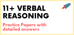 11 Plus Verbal Reasoning Practice Papers with Answers Menu