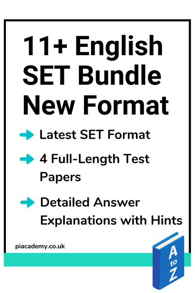 11 Plus English SET Bundle - New Format