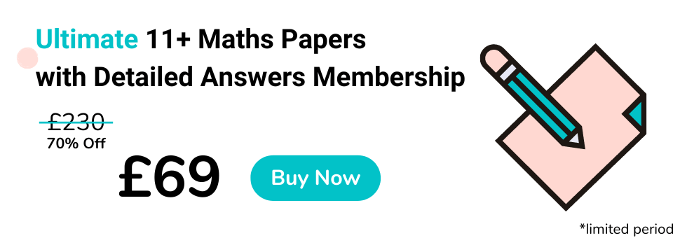 11 Plus Maths Past Solved Papers with Detailed Answers