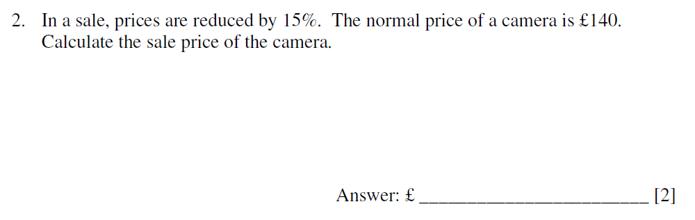 Question 02 Dulwich College - 13 Plus Maths Sample Paper 2