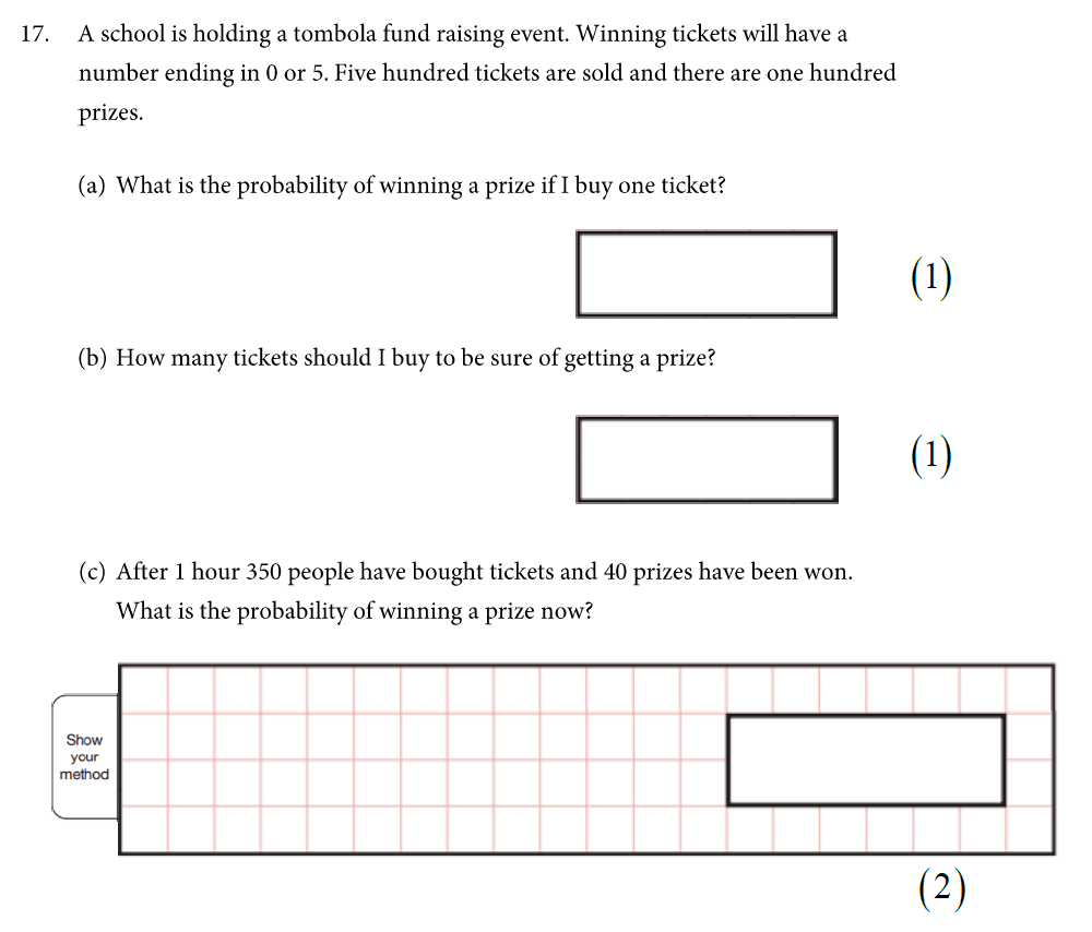 Question 24 St Alban's School - 13 Plus Maths Exam Paper 2019