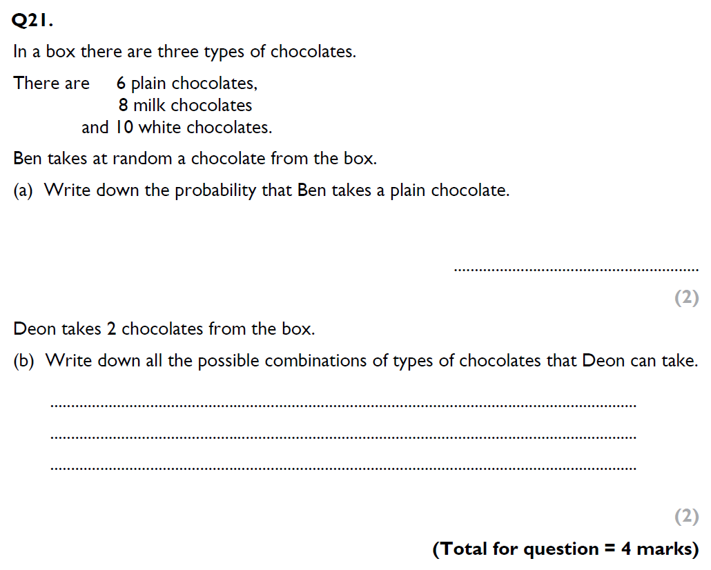 Question 28 Aldenham School - 13 Plus Maths Sample Paper
