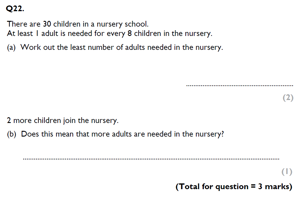 Question 29 Aldenham School - 13 Plus Maths Sample Paper
