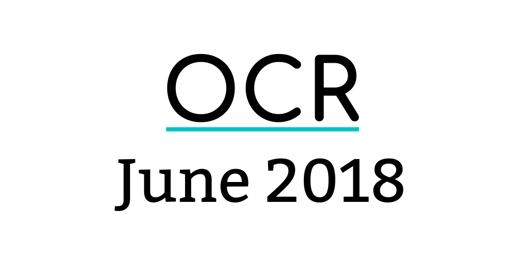 GCSE OCR June 2018 Biology Past Papers