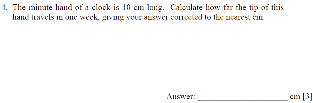 Question 04 Dulwich College - 13 + Maths Sample Paper 1