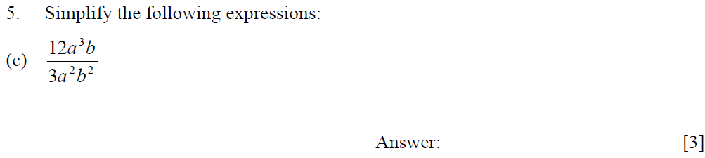 Question 07 Dulwich College - 13 + Maths Sample Paper 1