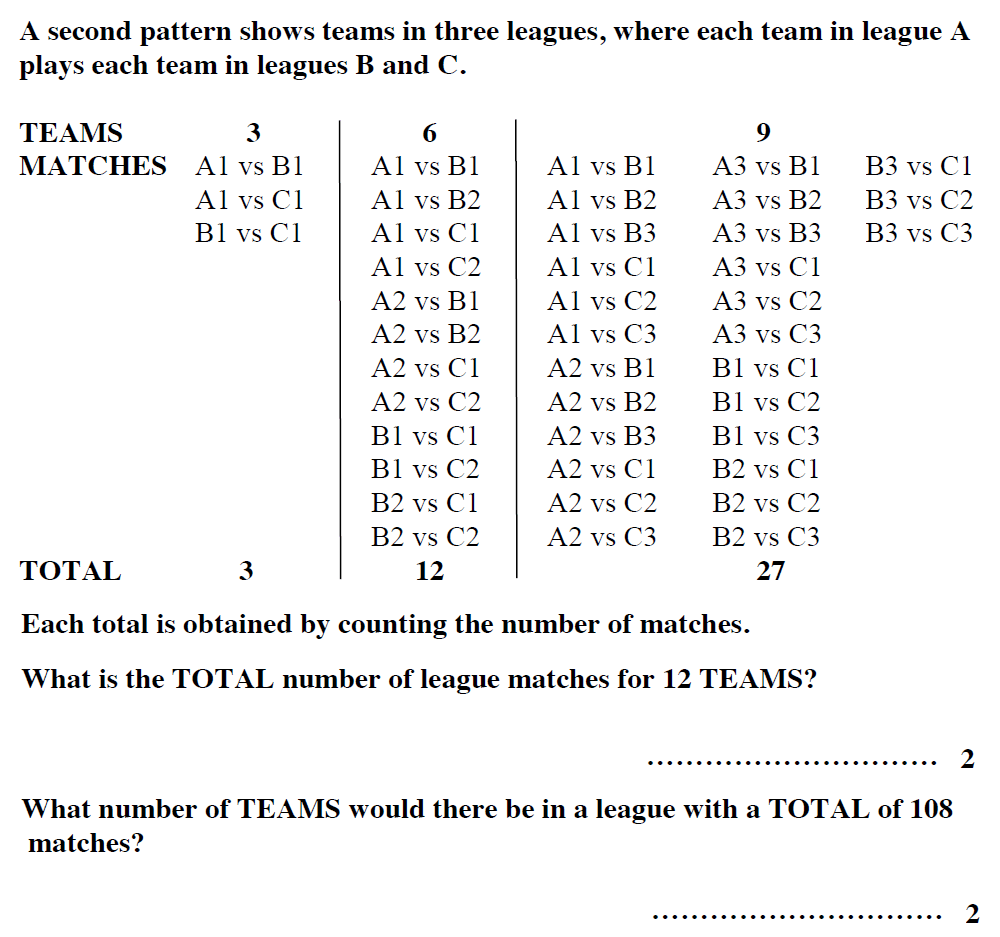 Question 07 Reigate Grammar School - 13 Plus Maths Entrance Exam 2013 - Calculator