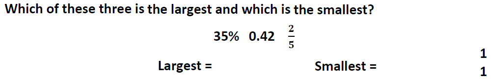 Question 08 Reigate Grammar School - 13 + Maths Entrance Exam 2015 - Non-calculator