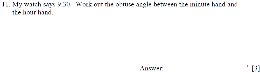 Question 18 Dulwich College - 13 + Maths Sample Paper 1