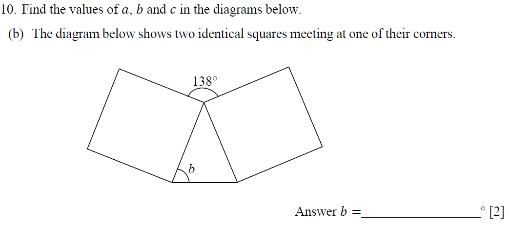 Question 19 Dulwich College - 13 Plus Maths Specimen Paper