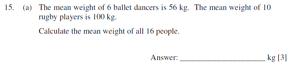 Question 31 Dulwich College - 13+ Maths Sample Paper 2