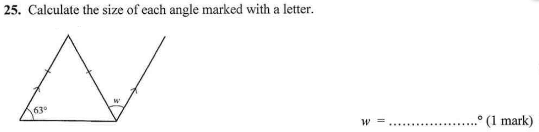 Question 47 Bancroft's School - 13+ Maths Entrance Exam - Specimen Paper