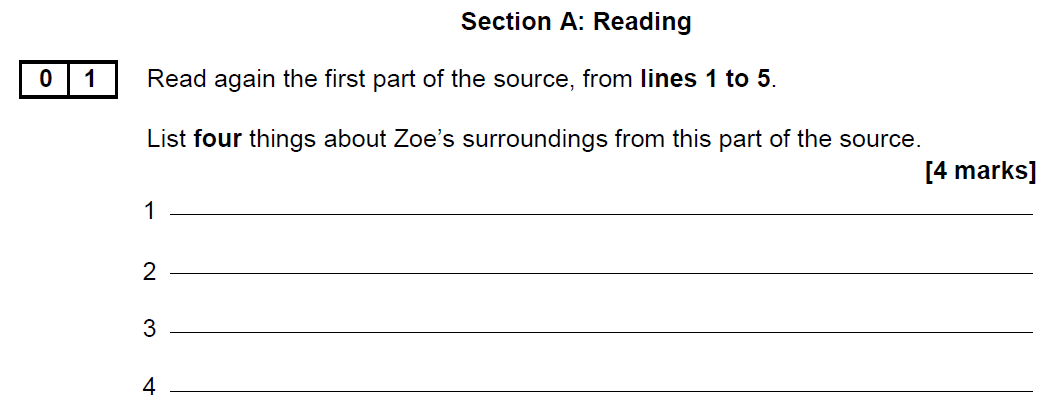 AQA GCSE Nov 2019 English Language Past Paper 1 Questions and Answers ...