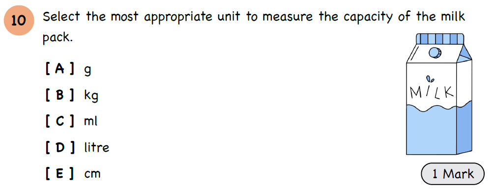 Year 3 Measurement Length Mass Capacity Assessment 3 Piacademy Tutors