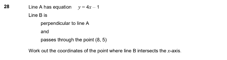 02. Equations of straight lines Quiz
