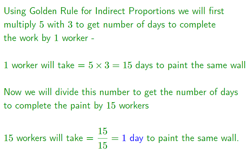 Direct proportion example 2