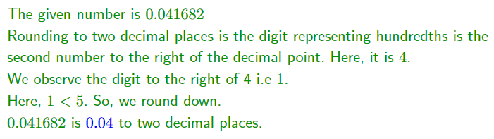 GCSE Decimal Places Image 02
