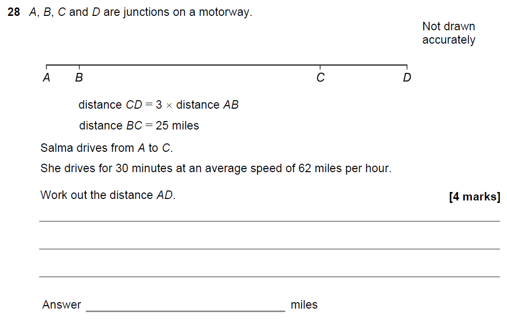 Speed Distance Time - GCSE Maths - Steps, Examples & Worksheet